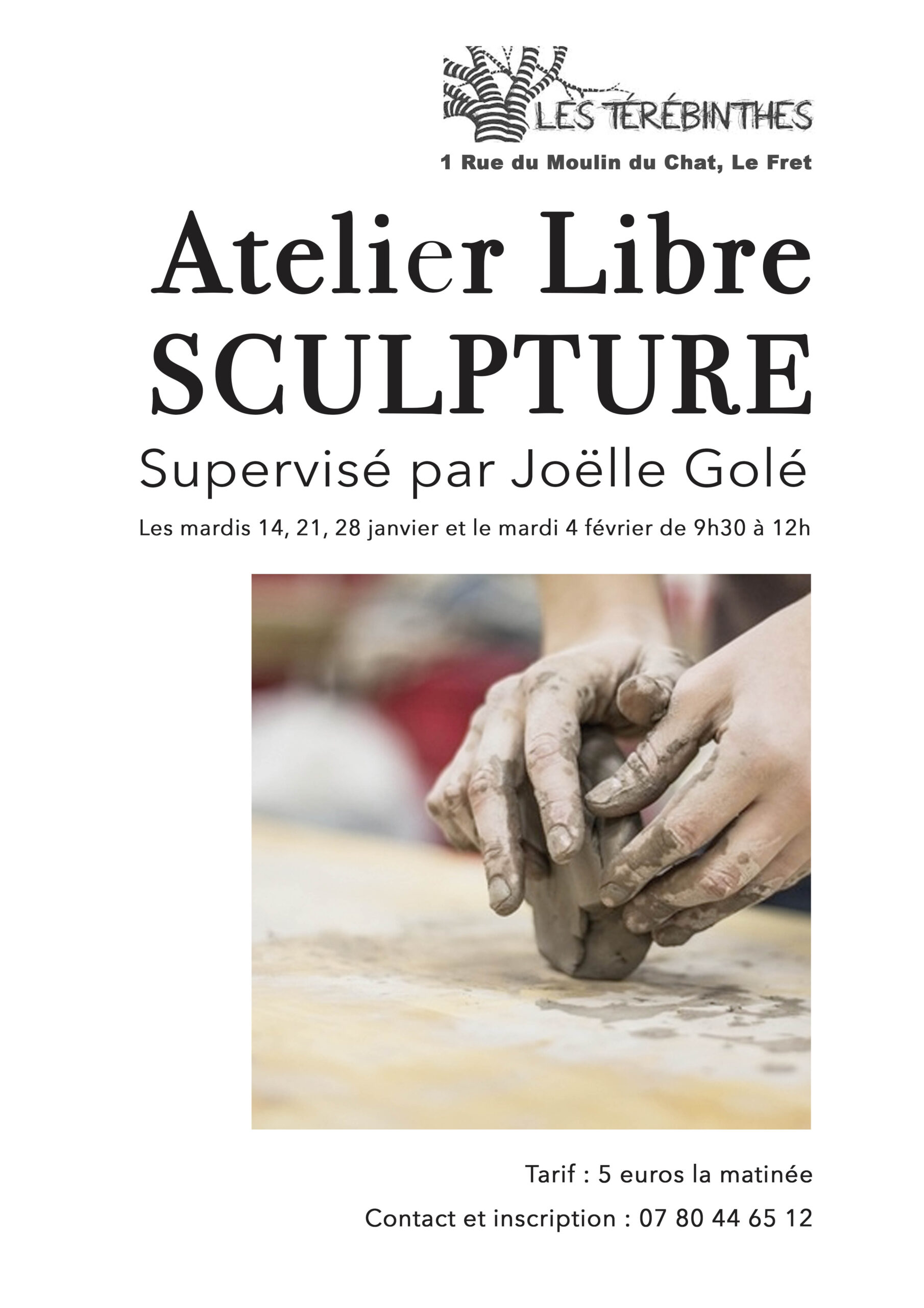 affiche atelier libre